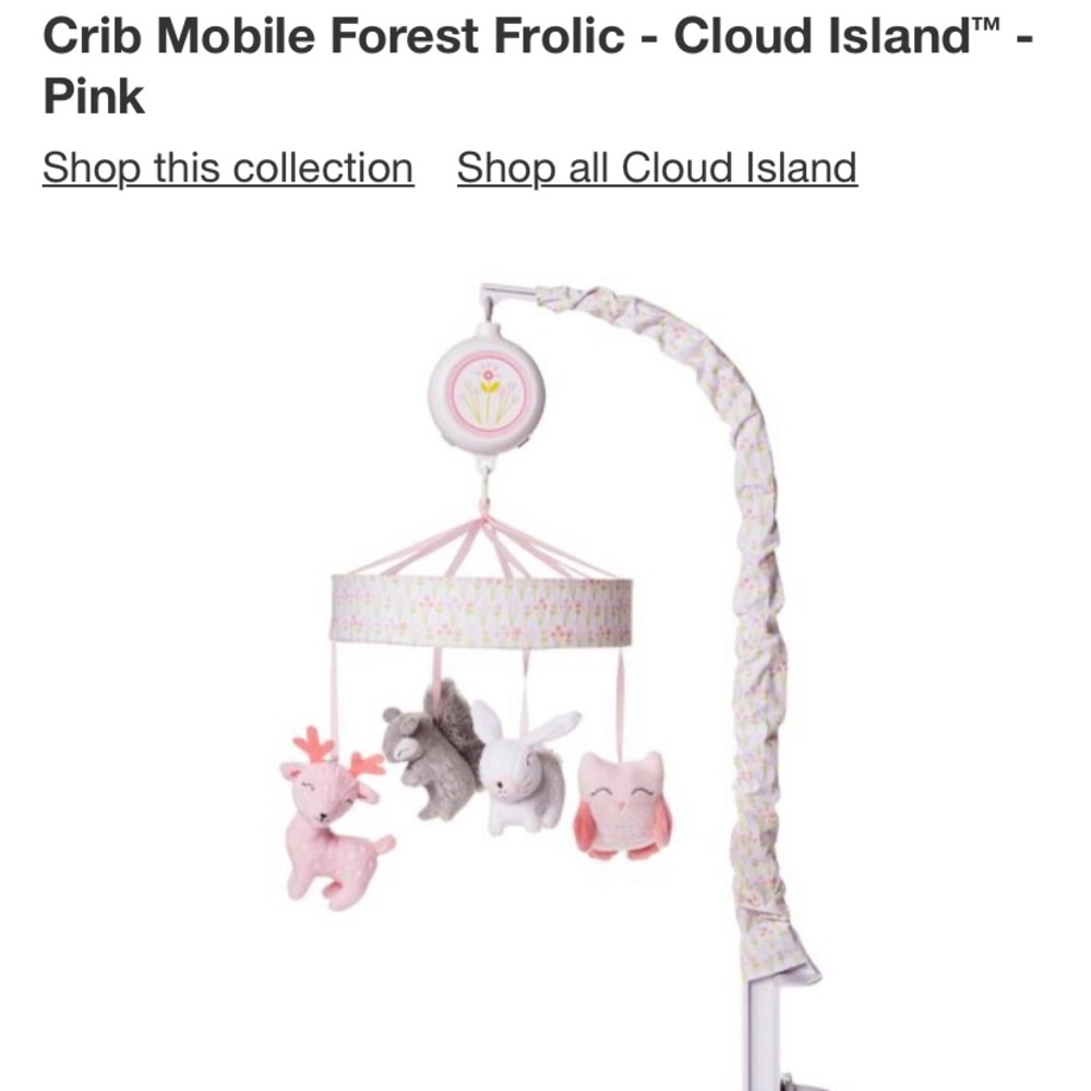 RESERVED for @elizatwin-COPY - crib mobile ❤️New In Box